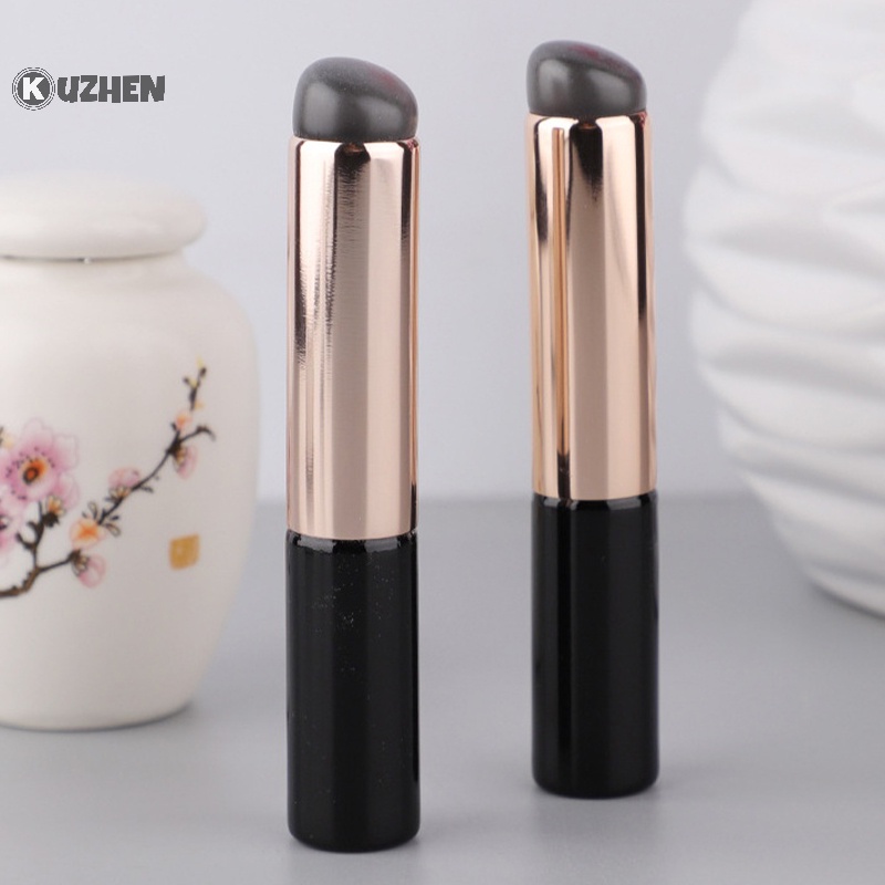Kuzhen Cọ Trang Điểm Môi Đầu Tròn Bằng Silicon Góc Nghiêng