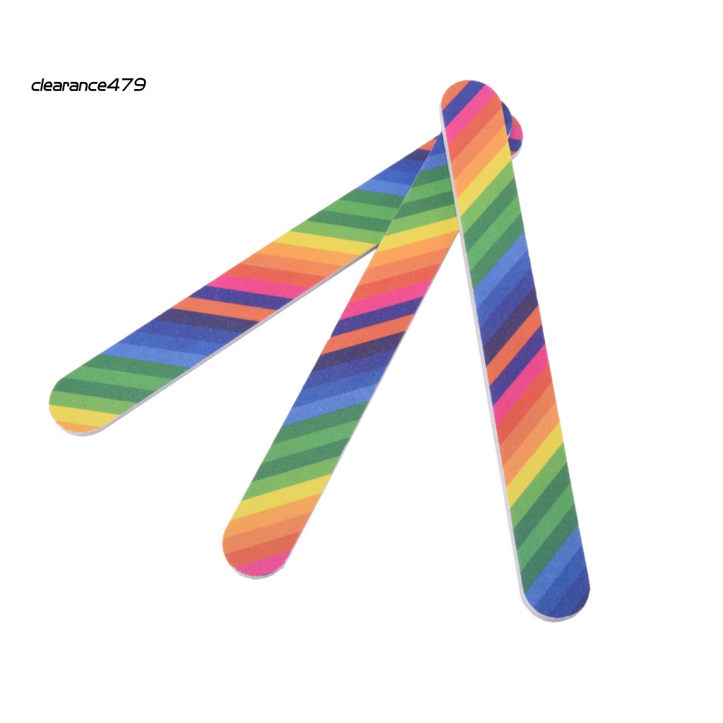 Dụng Cụ Mài Móng Mini Cầm Tay Màu Cầu Vồng Dễ Thương 479