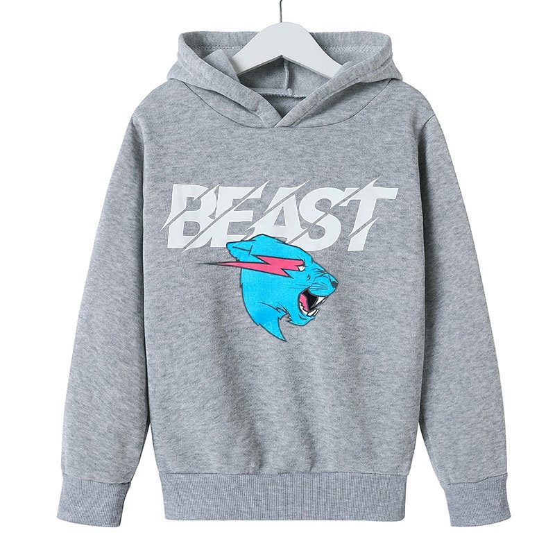 Áo Hoodie Tay Dài In Hình Mèo Hoạt Hình Thời Trang Dành Cho Trẻ Em 3-15 Tuổi