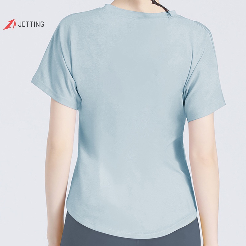 Áo Thun Thể Thao Ngắn Tay Mau Khô Chất Lượng Dành Cho Nữ