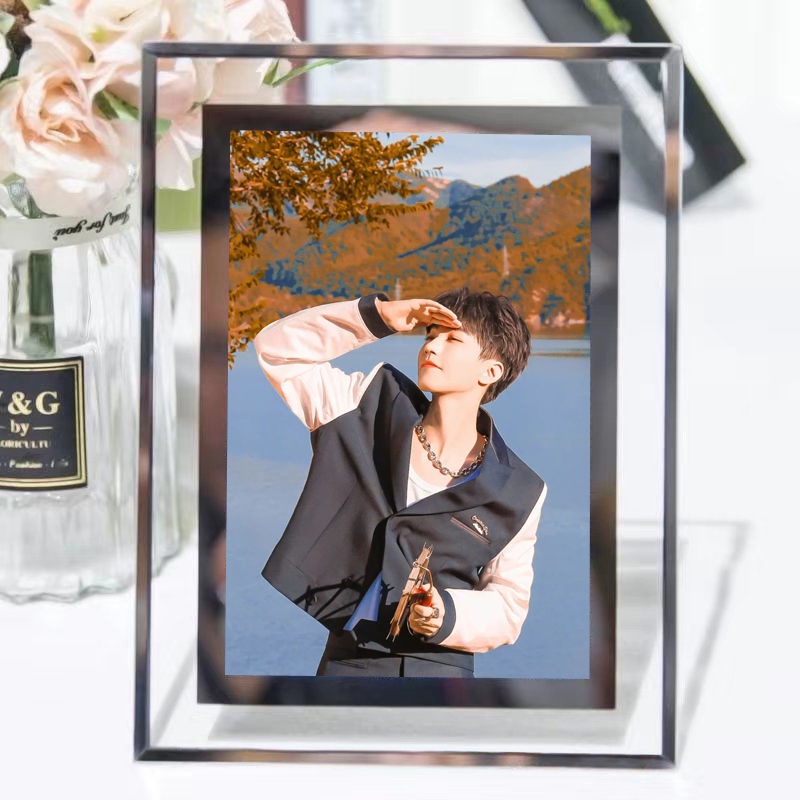 Khung Ảnh Pha Lê Wang Yuan Yi Yang Qianxi Nhóm Nhạc Tfboys