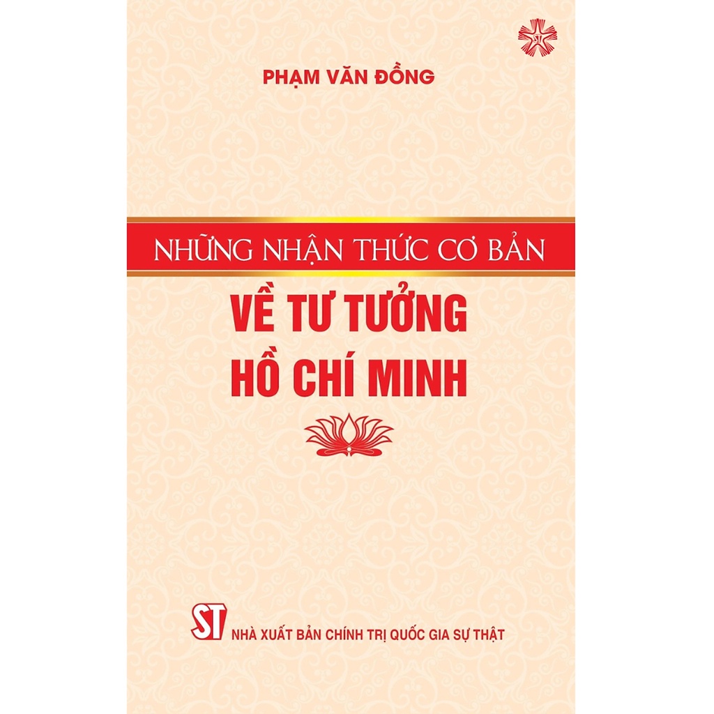 Sách Những Nhận Thức Cơ Bản Về Tư Tưởng Hồ Chí Minh - Nhà Sách Sự Thật