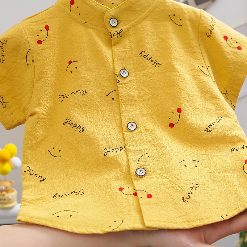 Bộ 2 Món Áo Liền Quần Bằng Cotton Mềm Mại In Họa Tiết Hoạt Hình Dễ Thương Thời Trang Mùa Hè Cho Bé Sơ Sinh