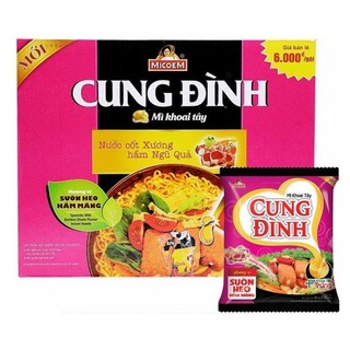 Mì Tôm Cung Đình Thùng 30 gói x 80g (DATE MỚI)
