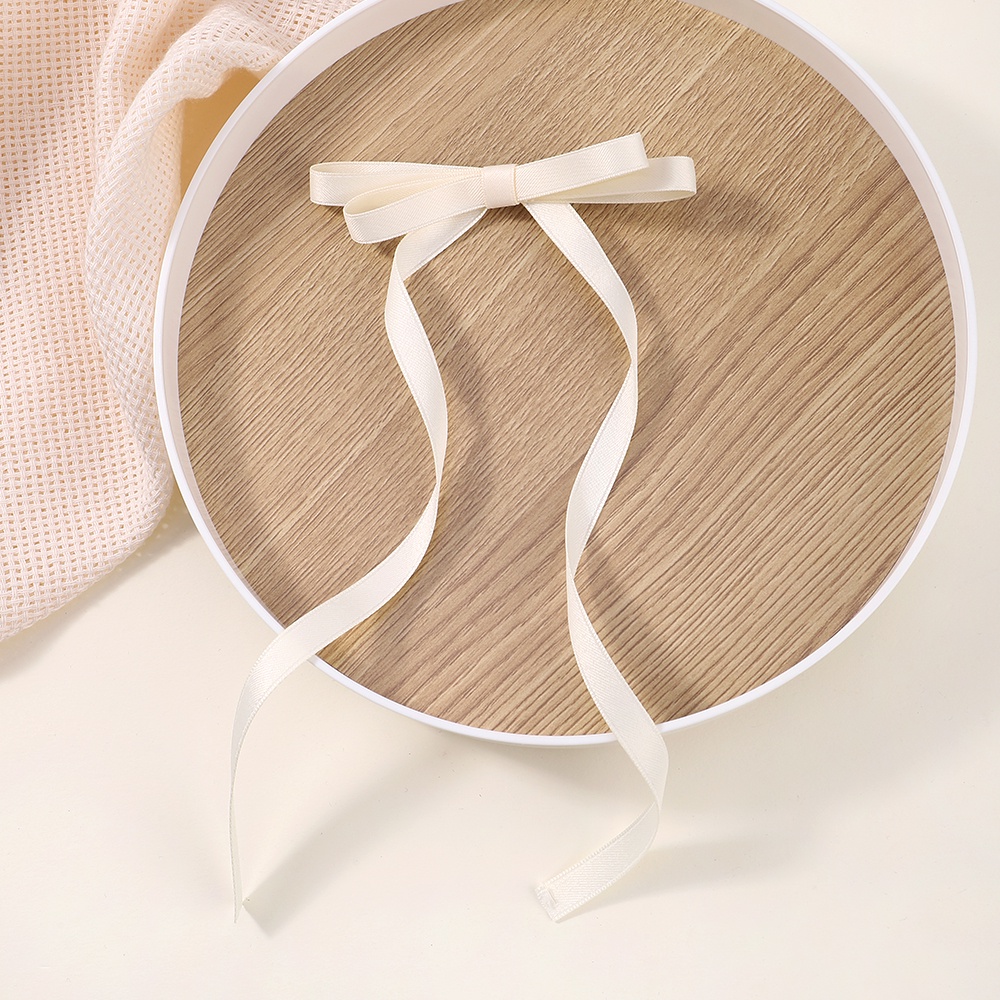 Set 1 / 2 Kẹp Tóc Ruy Băng Dài Thời Trang Hàn Quốc Cho Nữ