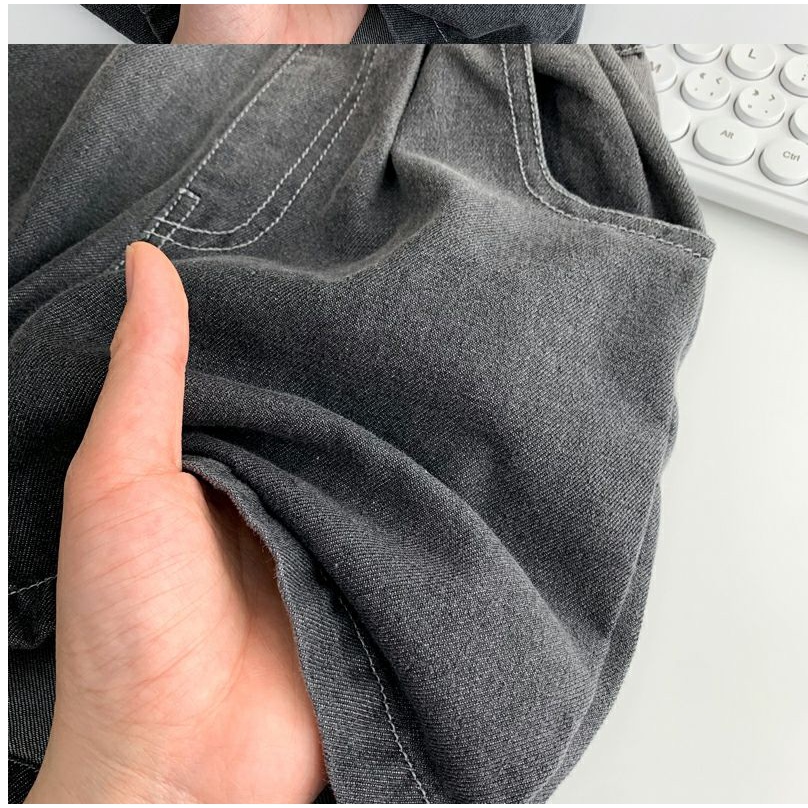 Quần Short Denim Mỏng Màu Gradient Phong Cách Mới 2023 Cho Bé Trai