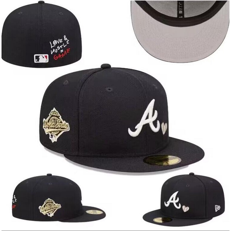 Mũ Lưỡi Trai Thêu Chữ mlb Phong Cách philadelphia phillies atlanta braves Cá Tính