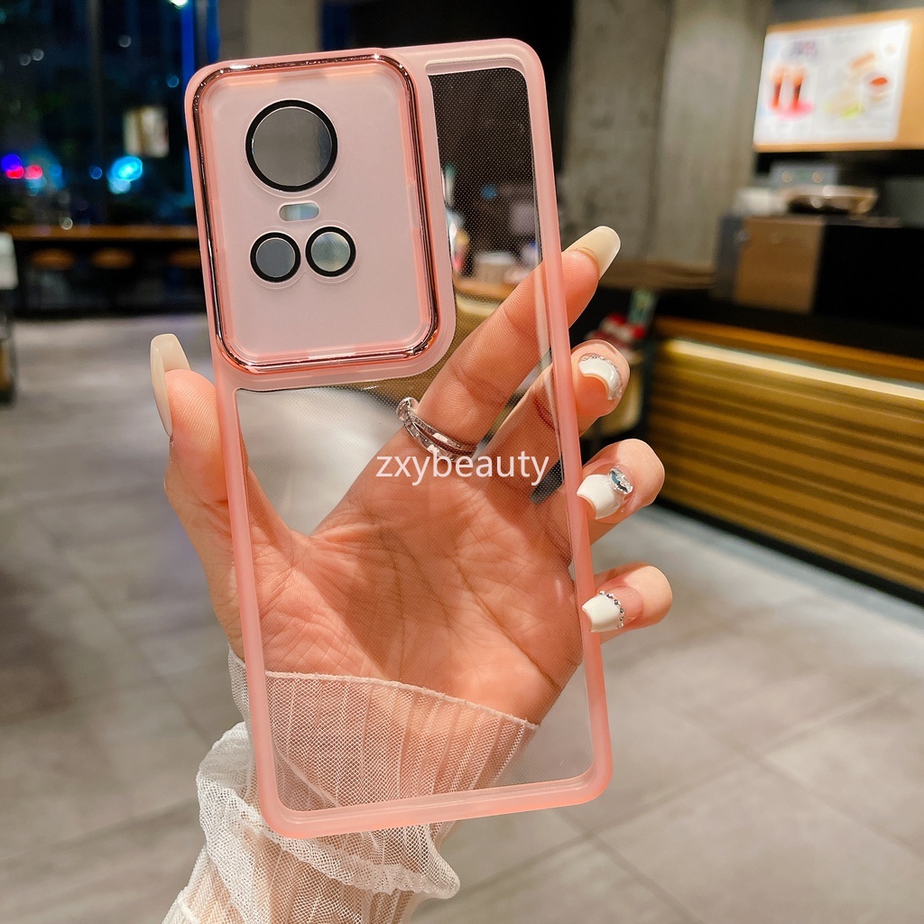 Ốp Điện Thoại Silicon Dẻo Vuông Mạ Màu OPPO Reno 10 Pro Plus 5G 2023 Reno10 Reno10Pro 10Pro 10ProPlus 10Pro +