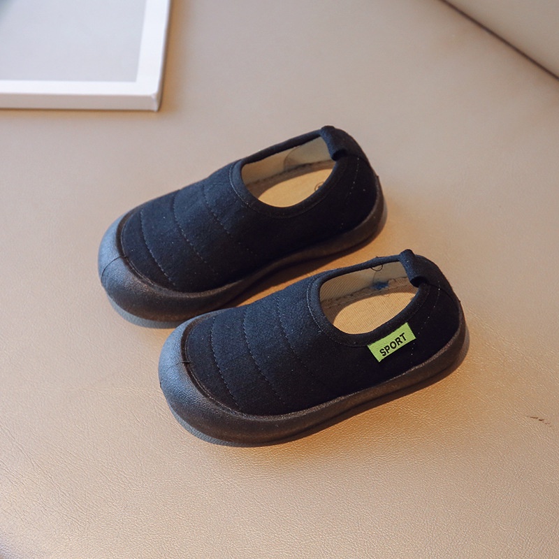 Giày Lười Da Đế Mềm Chống Trượt Thoáng Khí Màu Trơn Thời Trang 2023 Cho Bé Trai Và Gái