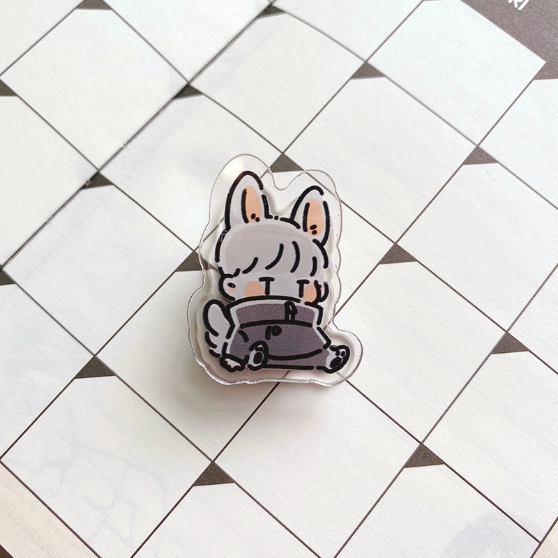 Bìa Đựng Tài Liệu Bằng Nhựa Acrylic Hai Mặt Họa Tiết Hoạt Hình Anime 24H
