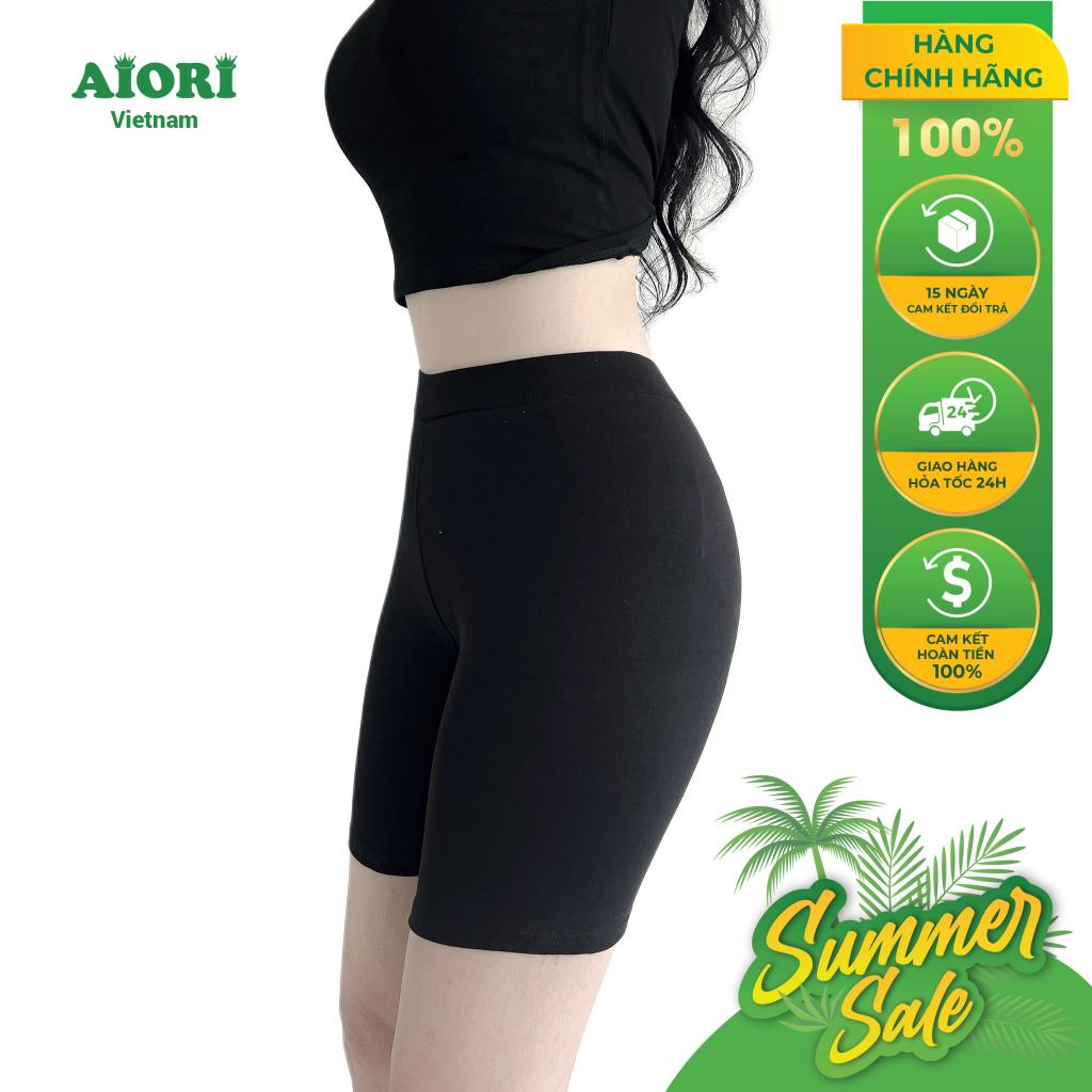Quần Legging Lửng, Quần Legging Ngố Đùi Loại 1 Thái Cạp Chun Vải Thun Cao Cấp Siêu Co Giãn