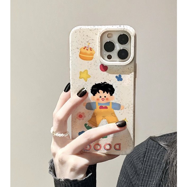 Ốp Điện Thoại iphone 11 thân thiện với môi trường Tình nhân Dễ thương Trẻ em tpu Cho 14 xr 13 11 12 pro max 8 7 6 6s plus x xs max se 2020 13 12 11