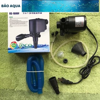 Máy bơm nước risheng rs 1680f dành cho hồ cảnh