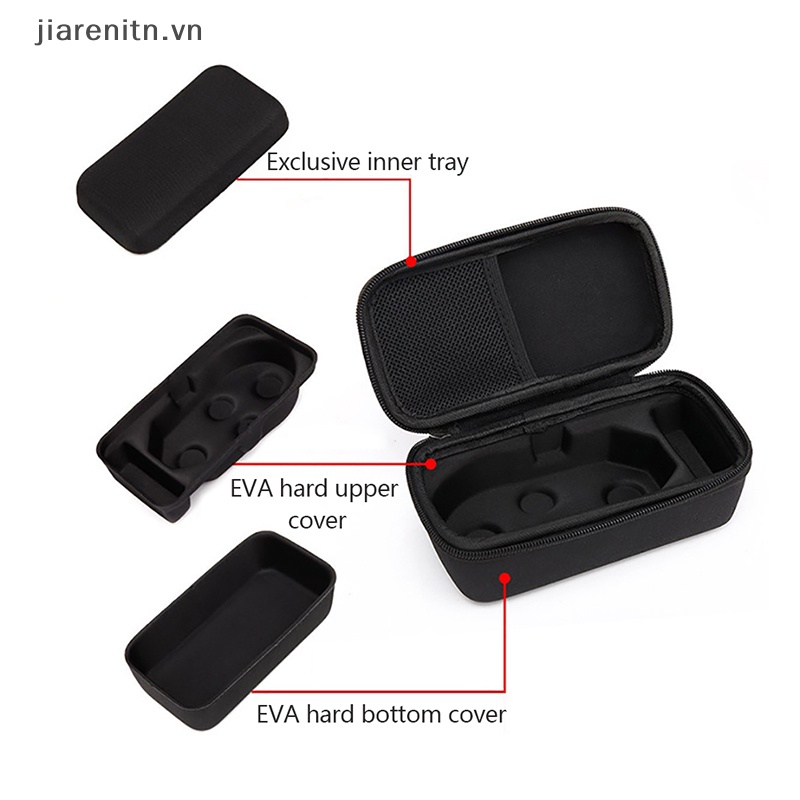 Jiarenitn hard eva mice protective case wear-resistant carrying cover storage bag for logitech g pro x superlight / g903 / g502 / g102 / g304 wireless gaming mouse vn