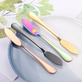 Thép không gỉ thực phẩm phương tây gia dụng bánh mì xẻng thìa dao kem mứt thìa thép chống gỉ và thìa cho thợ làm bánh tại nhà dao bơ