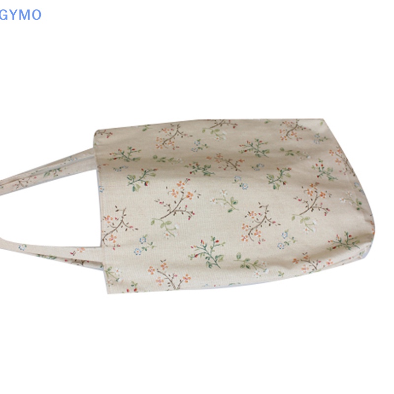 Phụ nữ vintage cotton linen shoulder bag mua sắm bãi biển du lịch tote túi xách hdy