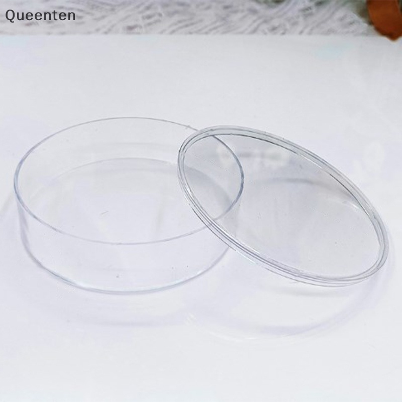Hộp lưu trữ mini queenten hình trái tim có nắp hộp đựng đồ trang sức đa năng trong suốt hộp đựng đồ trang sức đa năng trong suốt qt