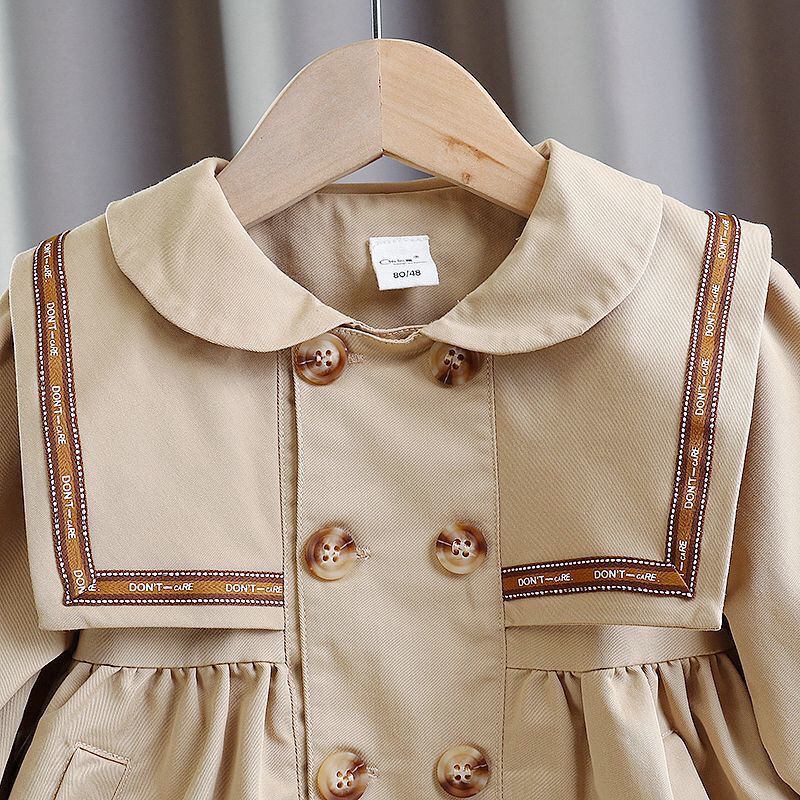 Cô gái mùa xuân thu tops Áo khoác cô gái 2023 Thời trang trẻ em mới Áo khoác cô gái phù hợp 5-6-7-9-10-11-12 tuổi Áo mùa xuân và mùa thu