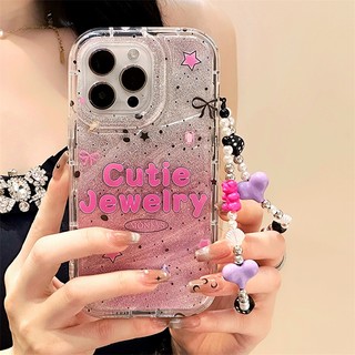Ốp lưng cho iphone 11 13 12 14 pro 11 pro max 6 7 8 14 plus x xr xs max 6 7 8 se 2020 se 2022 gradient pink cute jewelry moneys điện thoại ốp lưng chống sốc