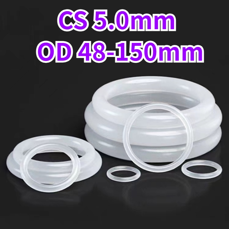 Vòng Đệm Cao Su Silicone Hình Chữ O Chịu Nhiệt Độ Cao OD48-150mm