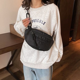 Thời trang hàn quốc nylon thời trang hàn quốc ulzzang ins phụ nữ đơn giản túi đeo vai túi đeo chéo túi đeo ngực cho phụ nữ
