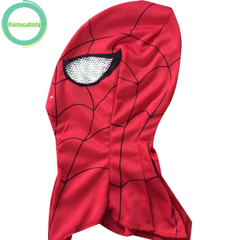 Pairhj siêu anh hùng người nhện mặt nạ người lớn trẻ em cosplay trang phục lạ mắt trang phục party spider vn