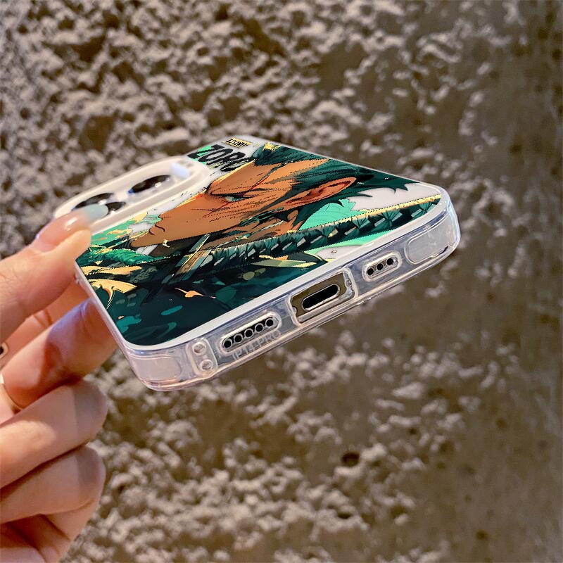 Ốp Điện Thoại Cứng one piece zoro comic phone case tương thích cho iphone 11 12 13 14 15 pro max 14plus 15plus case ip 12promax 13promax 14promax iphone case