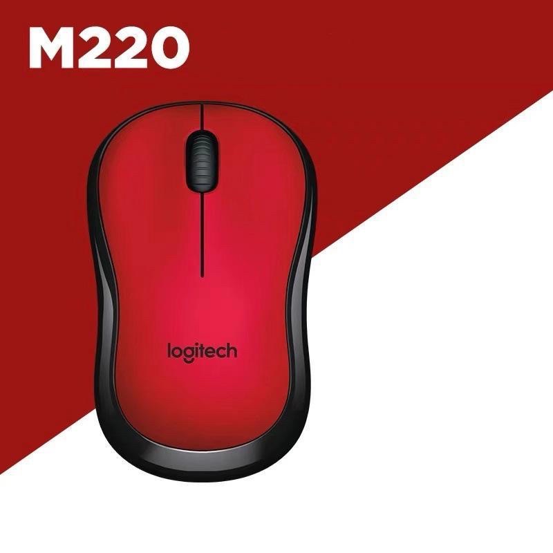 Chuột không dây wireless máy tính laptop Logitech M220 silent không tiếng ồn