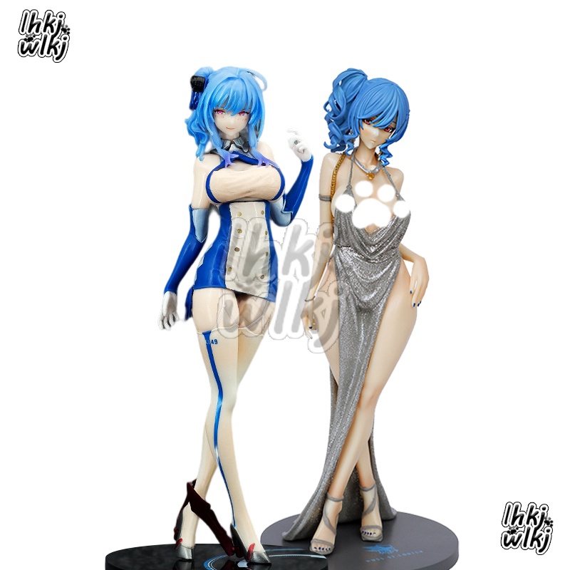 Hình hành động 26 cm uss st louis azur lane váy dạ hội cởi trang trí phòng không có hộp mô hình búp bê