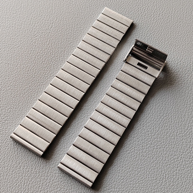 Dây đeo đồng hồ bằng thép không gỉ giá thấp vòng tay phát hành nhanh 20mm 22mm dây đeo đồng hồ kim loại một hạt với khóa gấp dây đeo tay thay thế đa năng