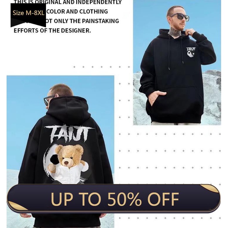 có size lớn M-8xl Áo khoác hoodie nam nữ siêu dày, áo hoodie cặp nam nữ form rộng chất vải nỉ bông cao cấp,in hình chữ