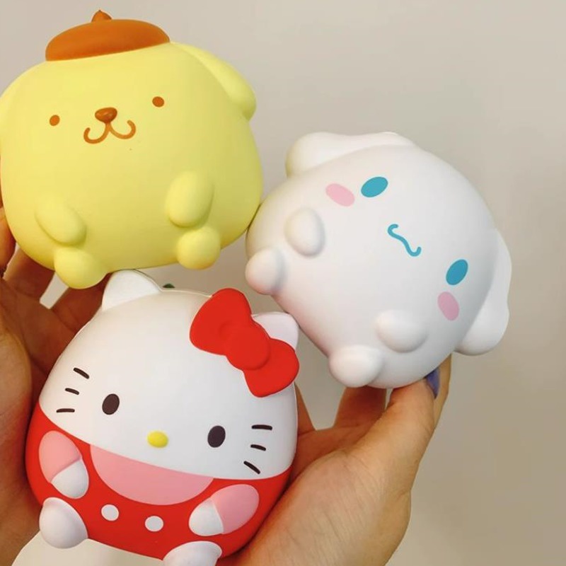 Đồ chơi giảm căng thẳng sanrio hello kitty cinnamoroll kuromi rebound decompression doll kawaii finger press vent relief toys quà tặng