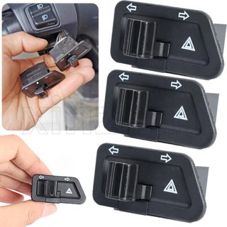 Dễ dàng lắp đặt phụ kiện động cơ / xe điện bật công tắc tín hiệu khẩn cấp / nút đèn flash đôi / nút chuyển tín hiệu rẽ xe máy