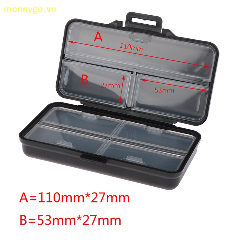 Hộp lưu trữ monnygo cho relx vape infinity / essential pods case 7 grids protective shell vn