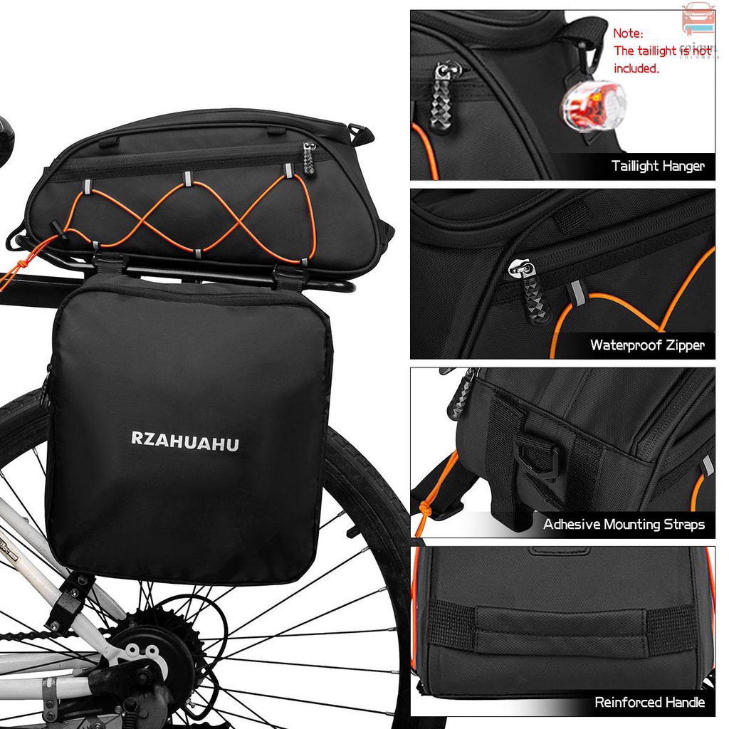⛷️3-trong-1 túi giá đỡ xe đạp túi thân xe đạp không thấm nước túi ghế sau túi làm mát với túi treo hai bên đi xe đạp túi hành lý chở hàng túi đeo vai pannier