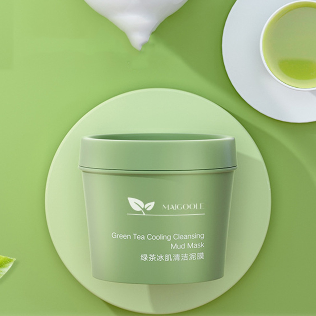 Vog Green Tea Pore Clean Clay Mask Maigoole Green Tea Clay Mask Deep Cleaning, Pore Minimizing Skin Refresh