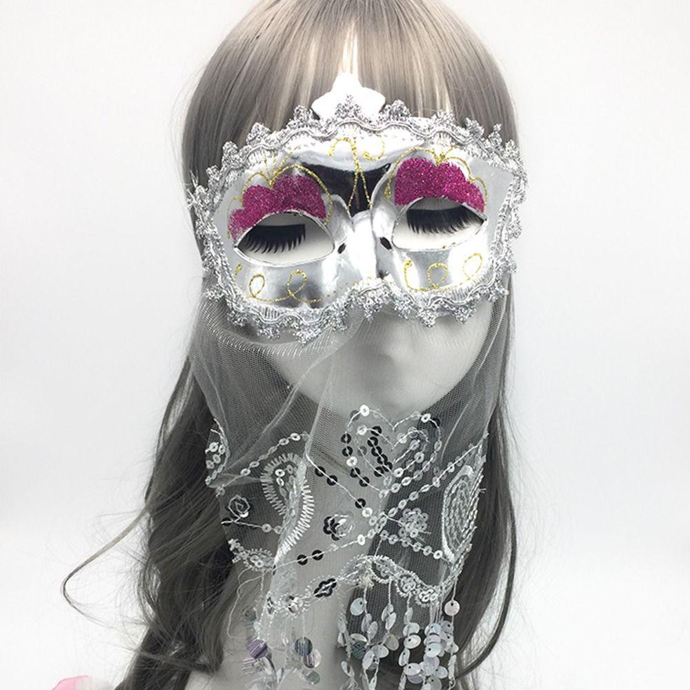 ELLSWORTH Mặt Nạ Nửa Mặt Hóa Trang The Phantom Dancer