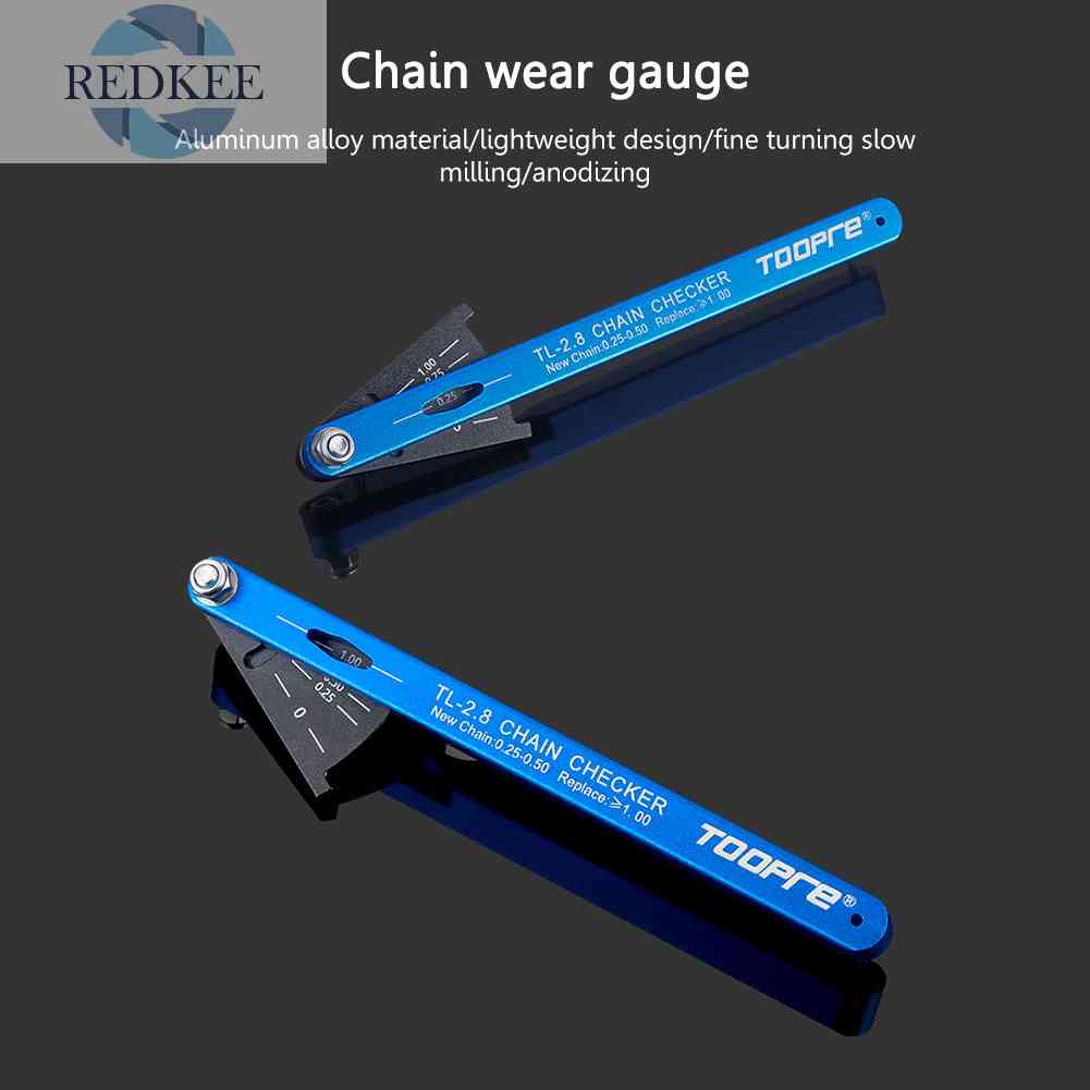 Đồng Hồ Đo Dây Xích Xe Đạp Leo Núi Bằng Nhôm Chuyên Dụng