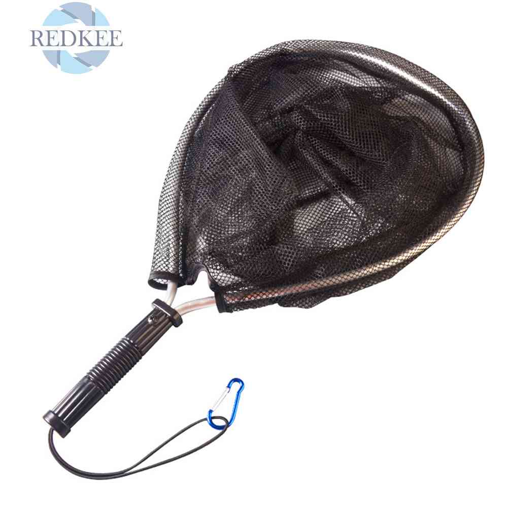 Lưới Bắt Cá 50cm Bằng Hợp Kim Nhôm Có Thể Gập Lại