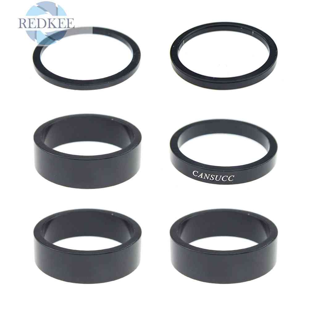 Set 6 Vòng Đệm Phuộc Trước 2 / 3 / 5 / 10mm Chuyên Dụng Cho Xe Đạp