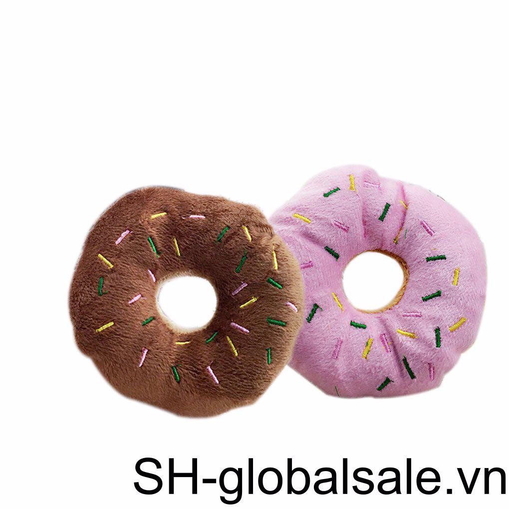 Đồ Chơi HìNh BáNh Donut PháT TiếNg Kêu Cho Thú Cưng