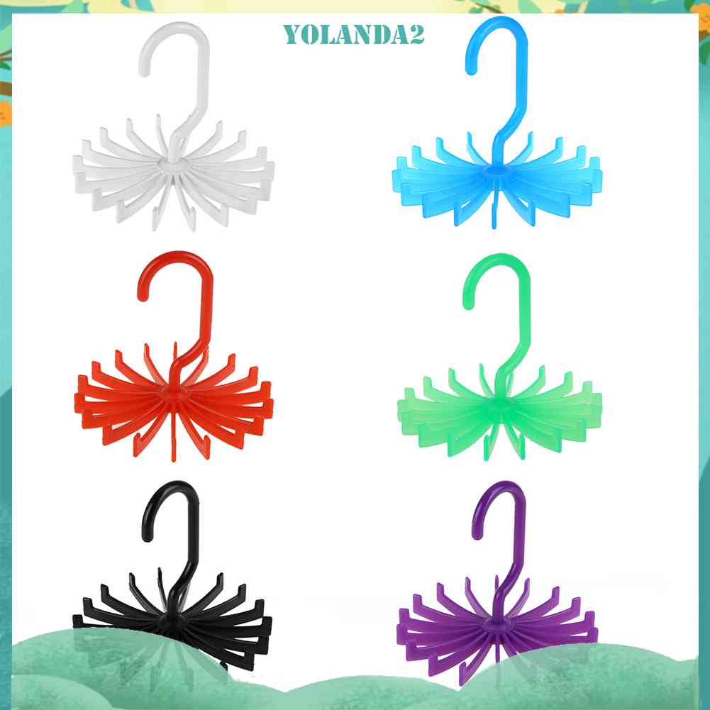 Giá Đỡ 18 Móc Treo Khăn Choàng, Thắt Lưng Tiện Lợi