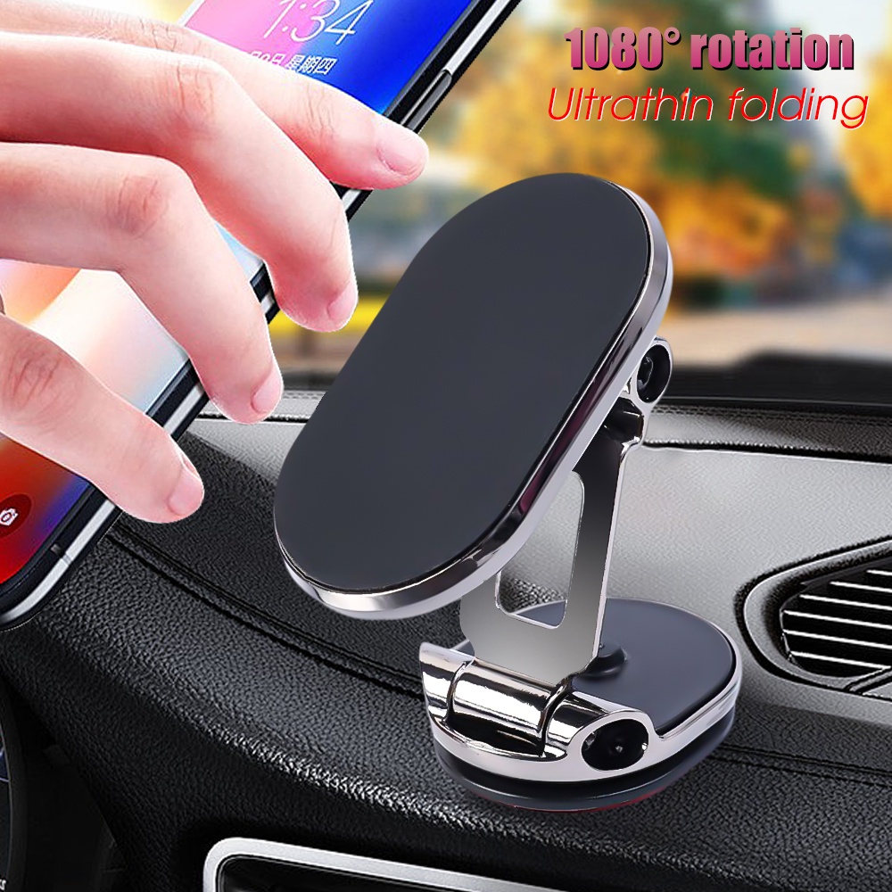Giá Đỡ Điện Thoại / Máy Tính Bảng Bằng PC Có Nam Châm Xoay 360 Độ Tiện Dụng