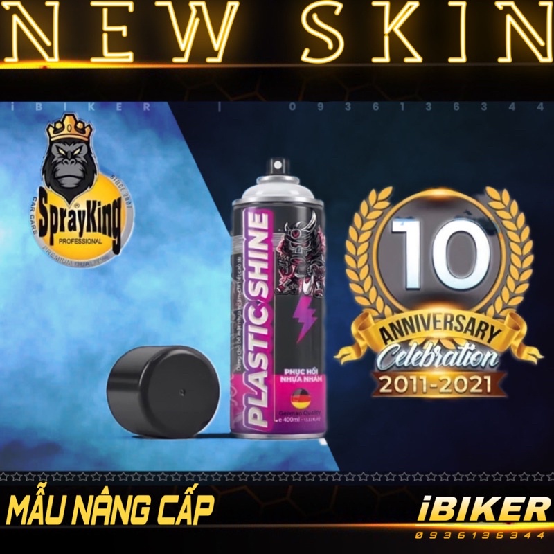Phục Hồi Nhựa Nhám SPRAYKING SPRAY KING Làm Bóng Mới Nhựa Nhám Cao Su