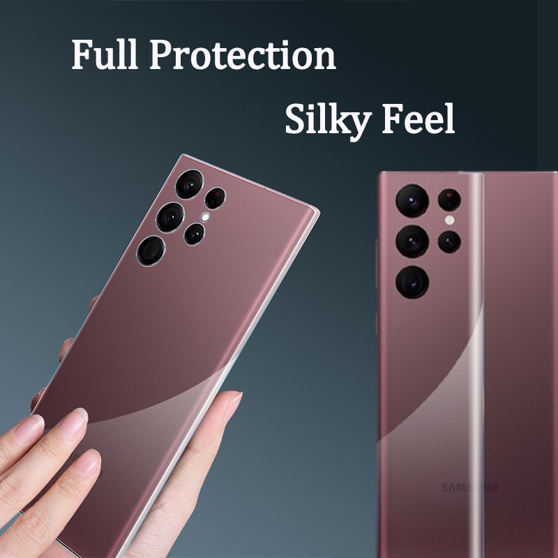 Miếng Dán Hydrogel Bảo Vệ Mặt Sau Cho Samsung S23 Ultra / S22 / Note 20Ultra / Note10 Samsung S23 / S22 / Note20 / Note10