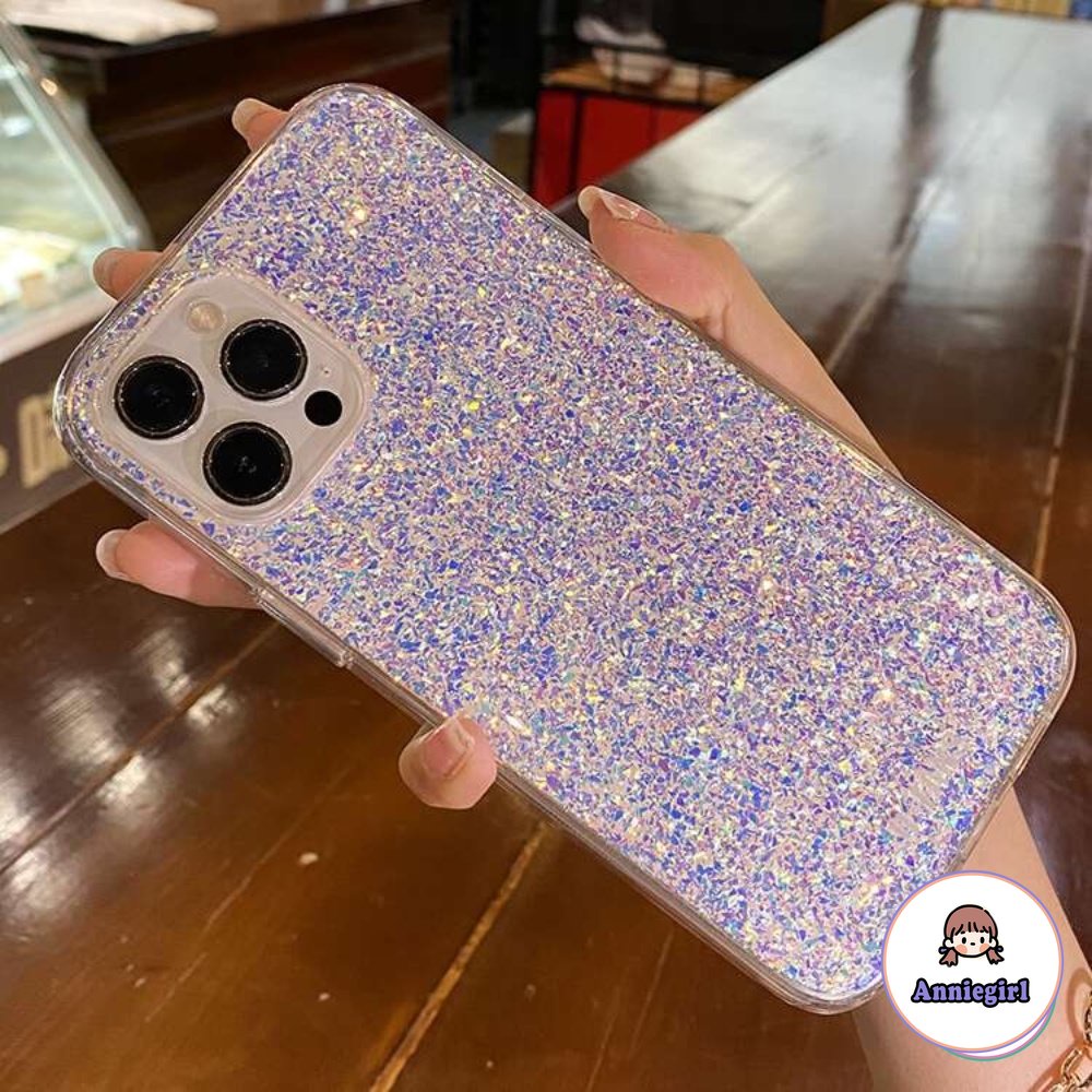 Ốp Điện Thoại TPU Mềm Chống Trượt Họa Tiết Lấp Lánh Cho IPhone 11 14 13 12 11 Pro Max