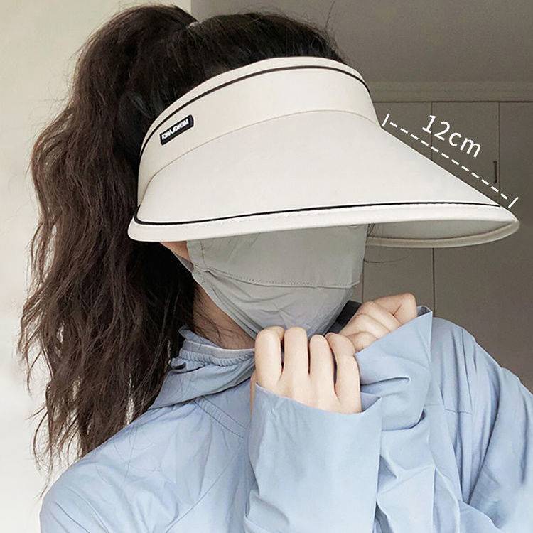 Mũ Lưỡi Trai Nửa Đầu Chống Nắng Thoáng Khí Có Thể Điều Chỉnh Kích Thước