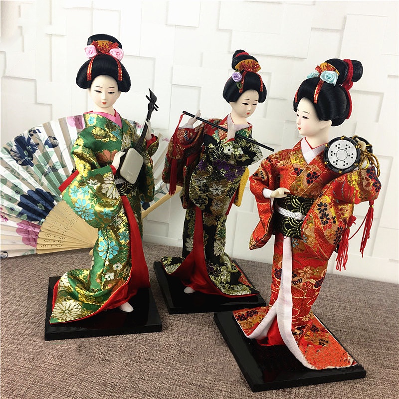 Trang trí sushi🔥Trang trí Nhật Bản Mô Hình Búp Bê Geisha Mặc Kimono Nhật Bản Dễ Thương Trang trí nhà hàng Nhật Bản Mô Hình Búp Bê Geisha Nhật Bản Mặc Kimono Lụa Thủ Công Trang Trí Nhà Hàng Búp Bê Geisha Mặc Kimono Phong Cách Nhật Bản