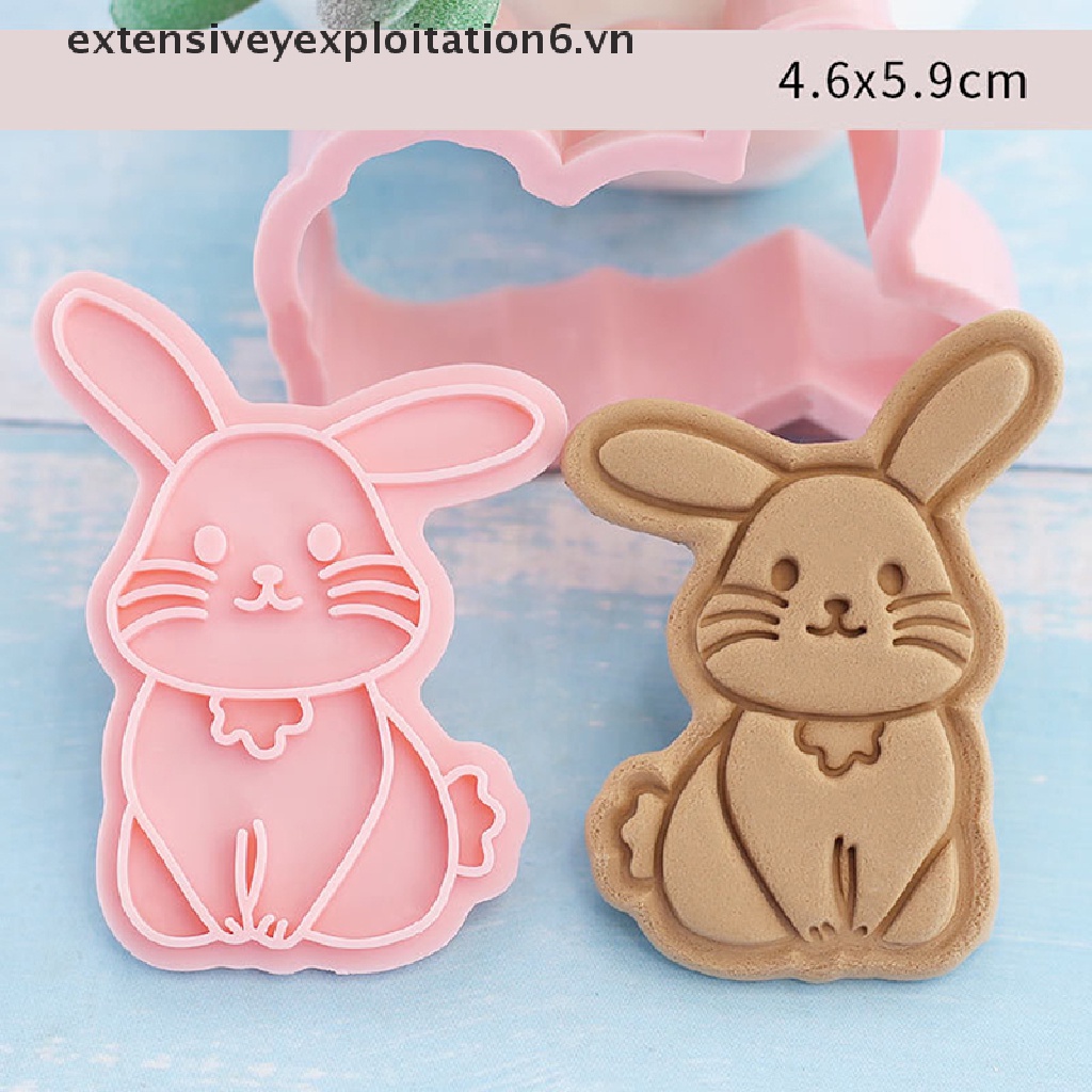 Bộ 8 Khuôn Cắt Bánh Quy Hình Động Vật Dễ Thương