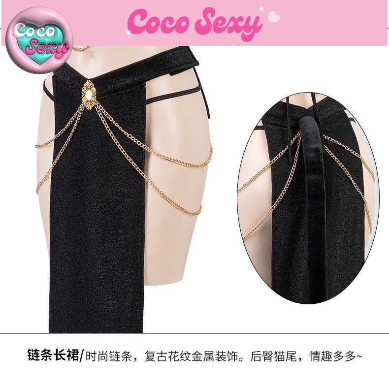 Bộ Đồ Ngủ Hóa Trang Nữ Mèo Gợi Cảm Quyến Rũ Cho Nữ,coco sexy,cosplay sexy,đồ ngủ sexy,  sexy ngủ  quyến rũ chồng  phụ nữ sexyMS5 | BigBuy360 - bigbuy360.vn